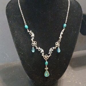 Lia Sophia Tear Drop Necklace